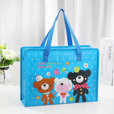 Atkārtoti lietojams Eco Women salokāms iepirkumu maisiņš Liels unisex auduma neaustais pārtikas maisiņš