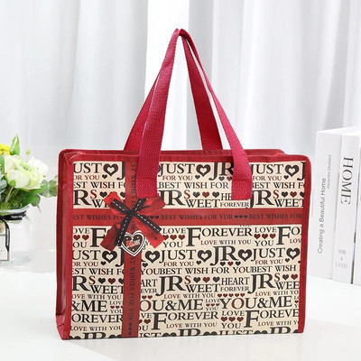 Atkārtoti lietojams Eco Women salokāms iepirkumu maisiņš Liels unisex auduma neaustais pārtikas maisiņš