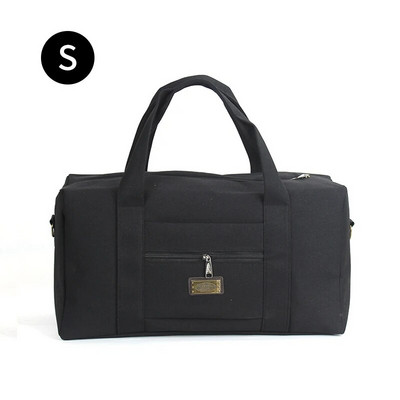 Unisex μαλακή πάνινη τσάντα τσάντα ταξιδιού Duffle τσάντα μεγάλης χωρητικότητας Κοστούμι για θήκη τρόλεϊ Αποθήκευση υφασμάτινο εργαλείο τσάντα αποσκευών XA583F