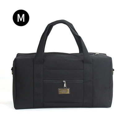 Unisex μαλακή πάνινη τσάντα τσάντα ταξιδιού Duffle τσάντα μεγάλης χωρητικότητας Κοστούμι για θήκη τρόλεϊ Αποθήκευση υφασμάτινο εργαλείο τσάντα αποσκευών XA583F