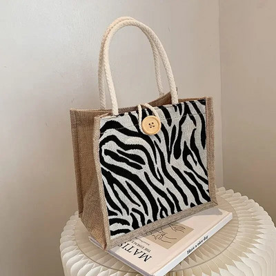 Ins torbe za ručak za žene Houndstooth Mala torba za ručak Torba za pohranu hrane Funkcionalna prijenosna torba za piknik na otvorenom Lonchera