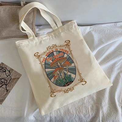 Ιαπωνική τσάντα anime casual μεγάλης χωρητικότητας y2k letter Harajuku γυναικεία τσάντα ώμου Aesthetic Heart εφηβικές σχολικές τσάντες καμβά