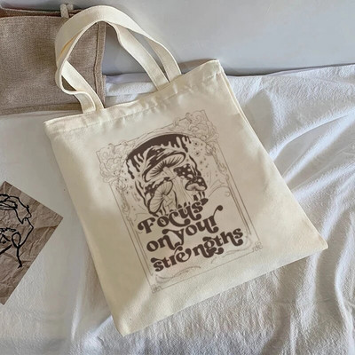 Ιαπωνική τσάντα anime casual μεγάλης χωρητικότητας y2k letter Harajuku γυναικεία τσάντα ώμου Aesthetic Heart εφηβικές σχολικές τσάντες καμβά