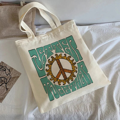 Ιαπωνική τσάντα anime casual μεγάλης χωρητικότητας y2k letter Harajuku γυναικεία τσάντα ώμου Aesthetic Heart εφηβικές σχολικές τσάντες καμβά