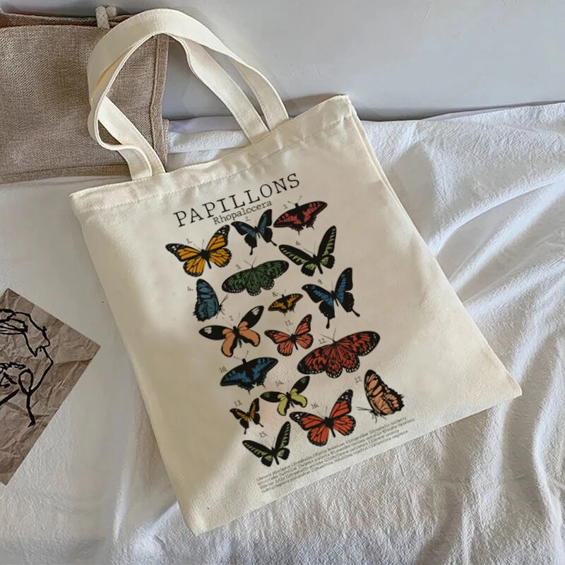 Ιαπωνική τσάντα anime casual μεγάλης χωρητικότητας y2k letter Harajuku γυναικεία τσάντα ώμου Aesthetic Heart εφηβικές σχολικές τσάντες καμβά