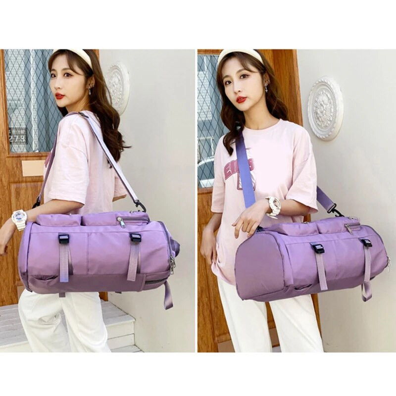 Ženska putna torba velikog kapaciteta Ležerna vikend ruksak za putovanja Višenamjenska modna ženska sportska joga torba za prtljagu