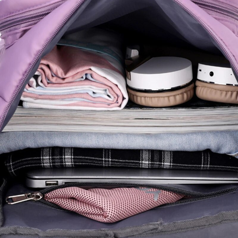 Ženska putna torba velikog kapaciteta Ležerna vikend ruksak za putovanja Višenamjenska modna ženska sportska joga torba za prtljagu