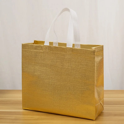Geantă de cumpărături pliabilă, strălucitoare, cu laser, ecologică, husă pliabilă, geantă reutilizabilă pentru cumpărături, saci de cumpărături de capacitate mare