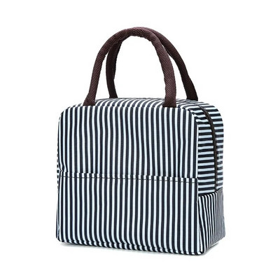 Sabiezināta alumīnija folija pārnēsājama pusdienu soma ar siltumizolāciju pusdienu kastes tote dzesētāja rokassomu pārtikas somas sievietēm ērta kastīte