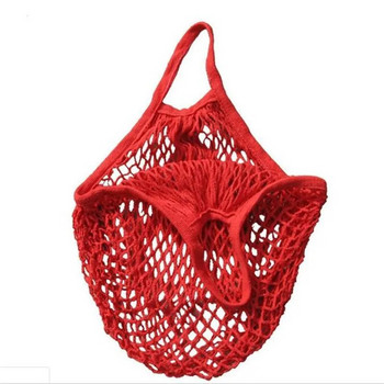 Нова мрежеста чанта Turtle Bag String Shopping Bag Многократна употреба Дамска чанта за съхранение на плодове Totes Дамска пазарска мрежеста чанта Shopper Bag