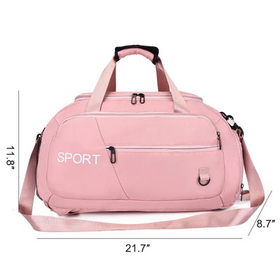 TINYAT didelės talpos moteriškas kelioninis krepšys savaitgaliui kelioninė kuprinė moterims sportinė jogos bagažo krepšiai daugiafunkciniai moteriški skersiniai