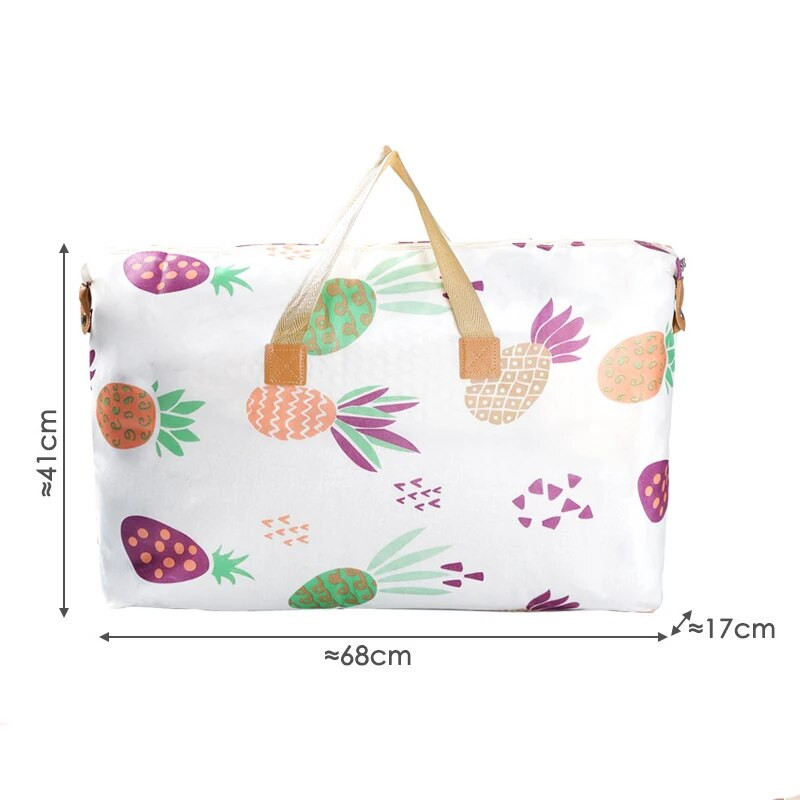 Segas glabāšanas soma Salokāmas ceļojumu somas Lielas ietilpības bagāžas soma sievietēm Ūdensizturīga rokassomiņa Vīriešu biznesa organizatora uzglabāšanas soma