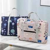 Jaunākās Oksfordas salokāmās ceļojumu somas Unisex lielas ietilpības soma Bagāžas organizators Sieviešu ūdensnecaurlaidīgas rokassomas Vīriešu ceļojumu somas