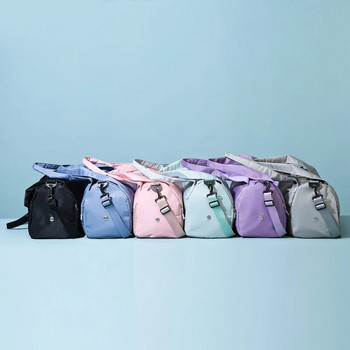 Τσάντα Unisex μεγάλης χωρητικότητας για ταξίδια σπορ και γυμναστικής για μικρές αποστάσεις Απλή μονόχρωμη τσάντα γιόγκα