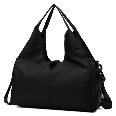 Lielas ietilpības unisex nelielo attālumu ceļojumu sporta un fitnesa soma Vienkārša vienkrāsaina jogas soma