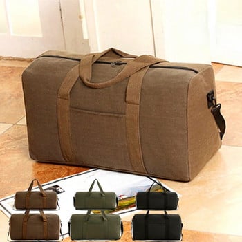 Hand Duffel Bags Shoulder Short Haul Canvas Γυναικεία μεγάλης χωρητικότητας πακέτα χιαστί ανδρική τσάντα ταξιδιού