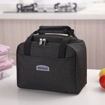 Φορητή τσάντα μεσημεριανού γεύματος Νέο θερμομονωμένο κουτί γεύματος Tote Cooler Handbag Bento Pouch Δοχείο δείπνου Σχολικές τσάντες αποθήκευσης τροφίμων