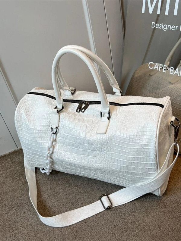 Uus saabumine, moodne PU-st reisikott naistele, suure mahutavusega jooga-duffle nädalavahetuse õlareisikotid Q334