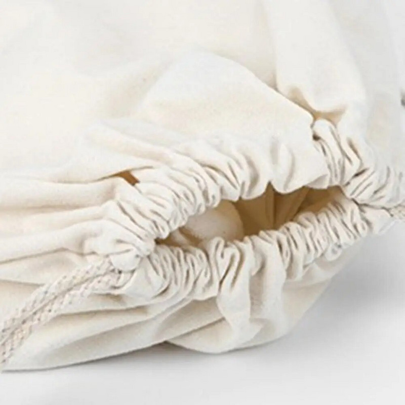 Lõuendist kott õlad pingutuspael kimbu taskud kohandatud ostlemine õpilase seljakott puuvillane kott jõusaali jaoks Reisi hoiukott