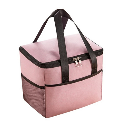 Lõunakott Katioonne Suure mahutavusega kaasaskantav soojusisolatsioonikott Jääkotid Ühevärvilised paksendatud veekindlad lõunakarbi piknikukott