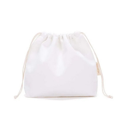 27 * 20 cm cieta aukliņu soma kabatas eko atkārtoti lietojamas audekla iepirkumu somas Sieviešu ceļojumu uzglabāšanas soma Kokvilnas maisiņš Juvelierizstrādājumu soma