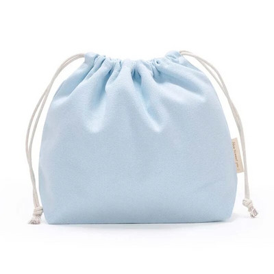 27 * 20 cm cieta aukliņu soma kabatas eko atkārtoti lietojamas audekla iepirkumu somas Sieviešu ceļojumu uzglabāšanas soma Kokvilnas maisiņš Juvelierizstrādājumu soma