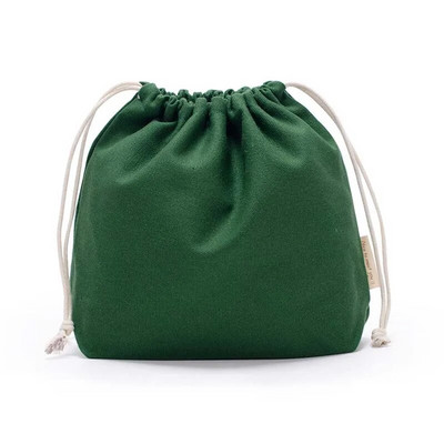 27 * 20 cm cieta aukliņu soma kabatas eko atkārtoti lietojamas audekla iepirkumu somas Sieviešu ceļojumu uzglabāšanas soma Kokvilnas maisiņš Juvelierizstrādājumu soma