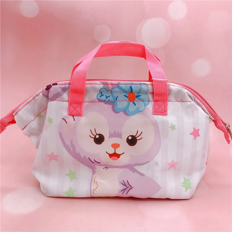 Sanrio Cartoons paksendatud alumiiniumfooliumist lõunakarbikott 22x13x15cm Hello Kitty Melody käekott Anime kaasaskantavad poe isolatsioonikotid