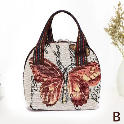 Austi somas sievietēm plecu soma Retro gadījuma rokassomas Etniskā stila savienošana Adīšana Lielas ietilpības rokas somas