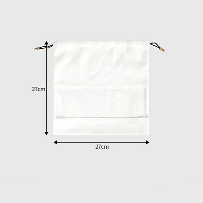 Rokassomu zamšādas putekļu pārklājuma auduma aukliņu somas ar PE plēvi, caurspīdīgu logu, sieviešu luksusa naudas maka aizsargs