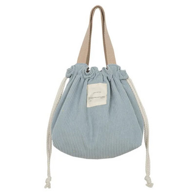 Lõunakott Velvetist lõuendist lõunakarp Pingutusnöör Piknikukott ökopuuvillasest riidest väike käekott Õhtusöögikonteiner Toidu hoiukotid