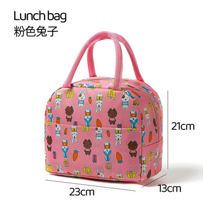 Izolēta pusdienu soma sievietēm bērniem aukstummaisa termiskā soma pārnēsājama pusdienu kaste ledus iepakojums pārtikas piknika somas pusdienu somas darbam