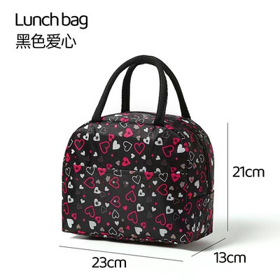 Izolēta pusdienu soma sievietēm bērniem aukstummaisa termiskā soma pārnēsājama pusdienu kaste ledus iepakojums pārtikas piknika somas pusdienu somas darbam