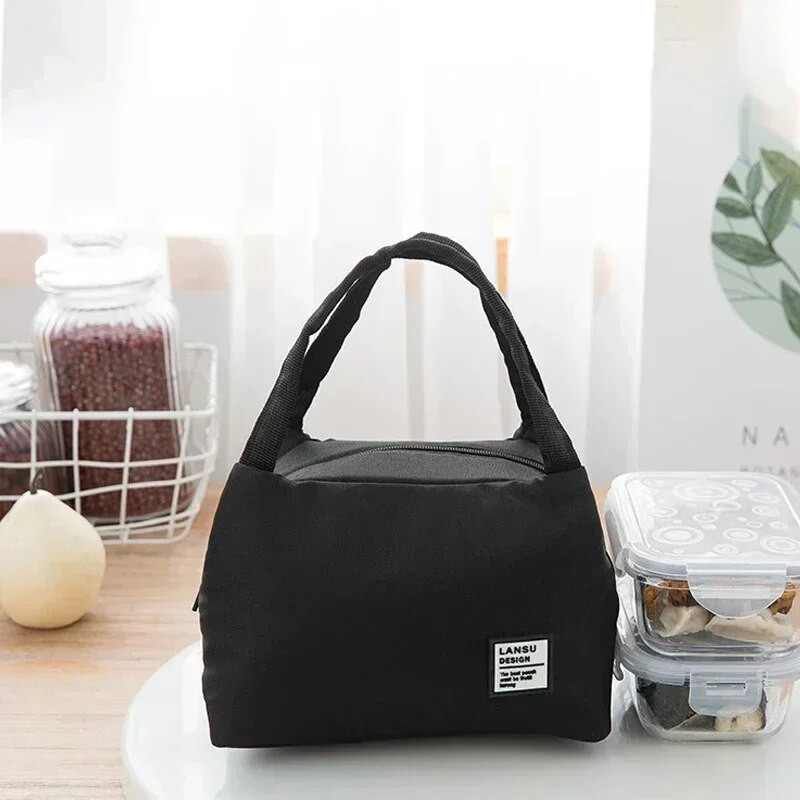 Modes pārnēsājama pusdienu soma, termoizolēta pārtikas piknika pusdienu soma sievietēm, bērniem vīriešiem, pusdienu kastītes maisiņš