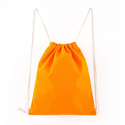 Krāsu mugursoma mugursomas soma 13,4x15,4 collu kokvilnas aukliņu mugursoma Vingrošanas maisi Kanvas sporta soma vīriešiem sievietēm