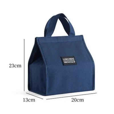 Θερμομονωμένες τσάντες γεύματος για άνδρες Γυναικείες υφασμάτινες μάρκες Oxford Bento Box Organizer Φορητές τσάντες μεσημεριανού γεύματος Cooler Bag Tote Τσάντες αποθήκευσης τροφίμων