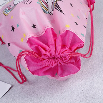 Παιδική μη υφασμένη τσάντα τσάντα πλάτης Ταξιδιωτική τσάντα Σχολική τσάντα διακόσμηση τσάντα δώρου με κορδόνια