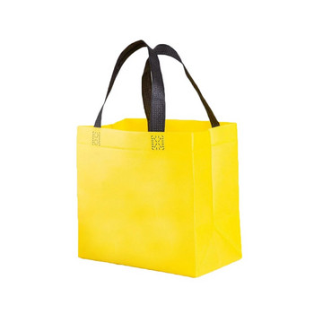Ежедневна сгъваема пазарска чанта Еко унисекс плат за многократна употреба Чанти за през рамо от нетъкан текстил Чанти за хранителни стоки в чист цвят Чанта за хранителни стоки