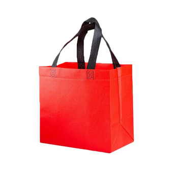 Casual πτυσσόμενη τσάντα αγορών Επαναχρησιμοποιήσιμη Eco Unisex υφασμάτινη μη υφασμένη υφασμάτινη τσάντα ώμου Pure Color Tote Τσάντες παντοπωλείου