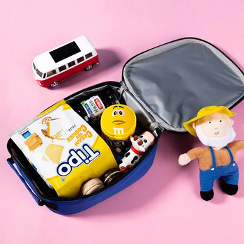 Детска анимационна чанта за обяд Преносима изолирана термична кутия за обяд Чанти за пикник Бутилка за мляко Момичета Момчета Чанта за съхранение