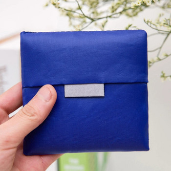 Сгъваема пазарска чанта за многократна употреба Eco Tote Оксфорд плат Ежедневна пазарска чанта с голям капацитет Дамски чанти Чанта за съхранение Консумативи