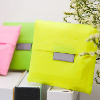 Сгъваема пазарска чанта за многократна употреба Eco Tote Оксфорд плат Ежедневна пазарска чанта с голям капацитет Дамски чанти Чанта за съхранение Консумативи