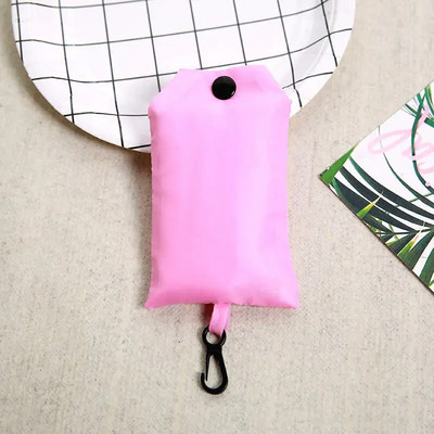 Čvrsta sklopiva eko torba za višekratnu kupnju Sklopiva torbica za recikliranje Ručne torbe za pohranu Poliesterske torbe velikog kapaciteta za pohranu