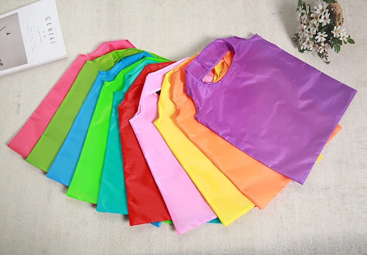 Čvrsta sklopiva eko torba za višekratnu kupnju Sklopiva torbica za recikliranje Ručne torbe za pohranu Poliesterske torbe velikog kapaciteta za pohranu