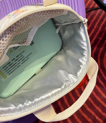 Капитонирана изолирана чанта за обяд Корейска малка ръчна чанта за жени Детска преносима детска училищна изолирана кутия за храна Чанти за пикник