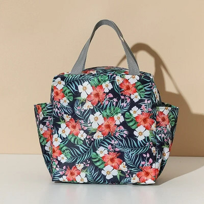 Lielas ietilpības aukstuma soma ūdensizturīgs Oksfordas pārnēsājams rāvējslēdzējs alumīnija folijas pusdienu soma izolēta saldētavas soma kempinga piknika soma