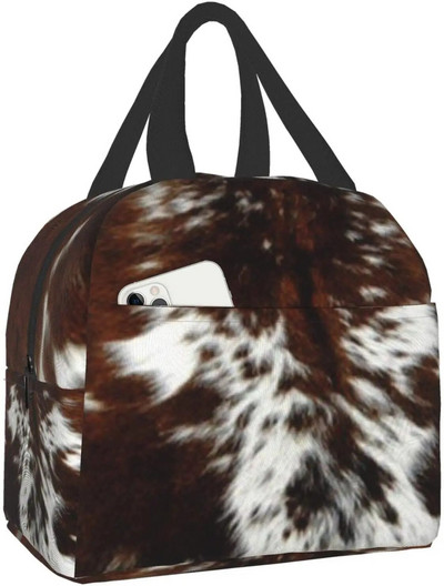 Pentagrammas vāks ar dēmonu Baphomet, sātaniskās kazas galvas bināro simbolu, pārnēsājams izolēts pusdienu maiss pusdienu kaste sievietēm vīriešiem zēns