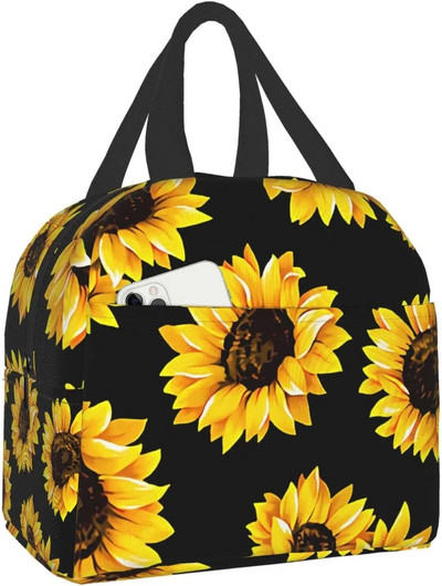 Pentagrammas vāks ar dēmonu Baphomet, sātaniskās kazas galvas bināro simbolu, pārnēsājams izolēts pusdienu maiss pusdienu kaste sievietēm vīriešiem zēns