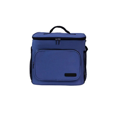 Izolēta pusdienu soma liela pusdienu soma sievietēm vīriešiem atkārtoti lietojama pusdienu soma ar regulējamu plecu siksnu