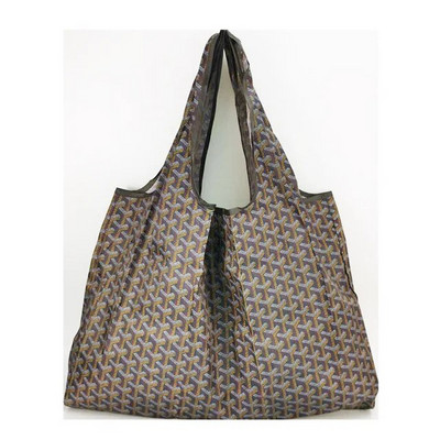 Moodne kokkupandav ostukott veekindel ühe õlaga kaasaskantav paksendav kaasaskantav toidukott roheline supermarketi hoiukott